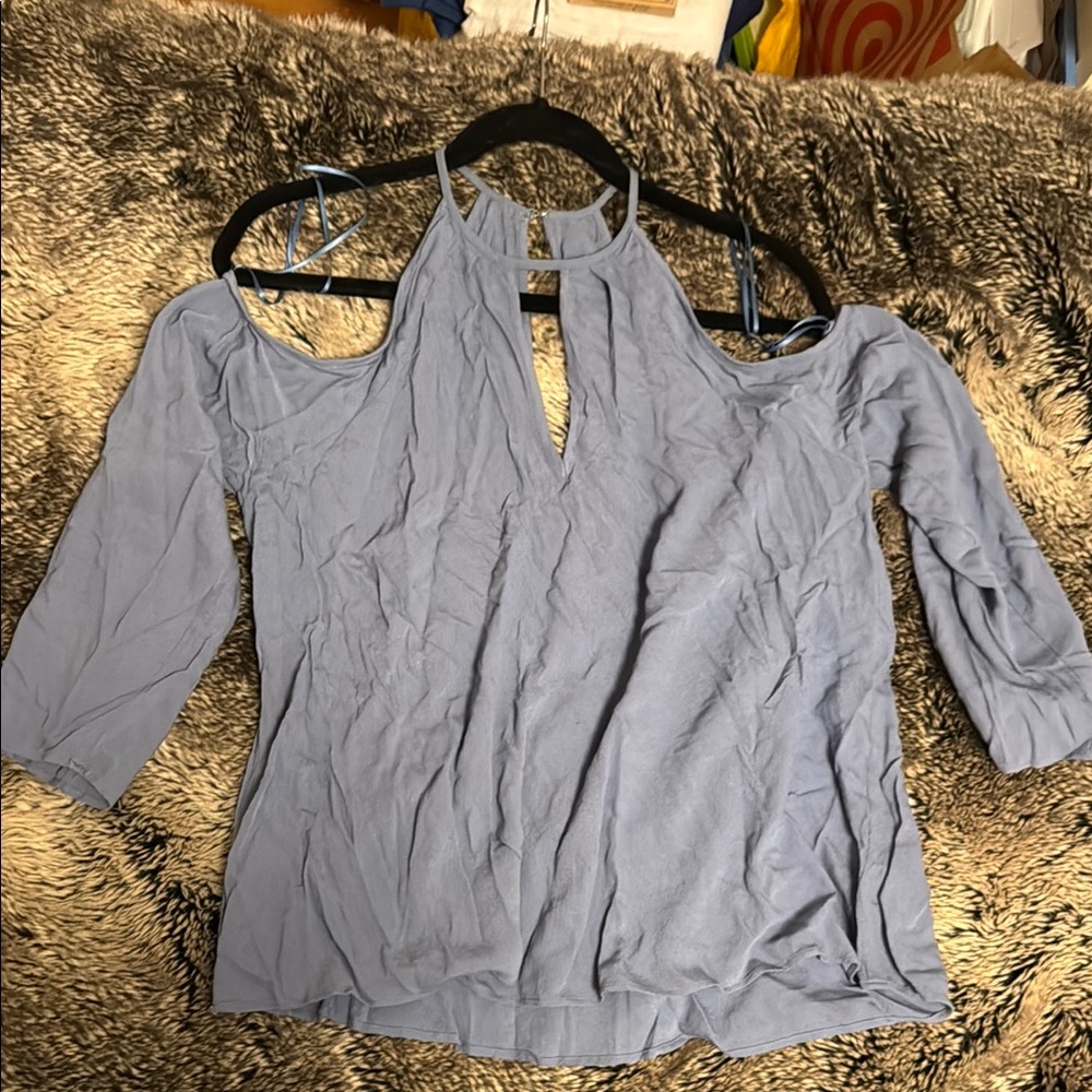 Women's Boutique Blue/Purple Blouse